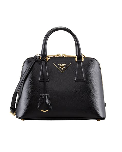 prada saffiano vernice nero|PRADA Saffiano Vernice Bauletto Black 1499292 .